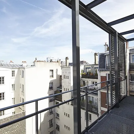 Apartman Lumineux Avec Terrasse Párizs